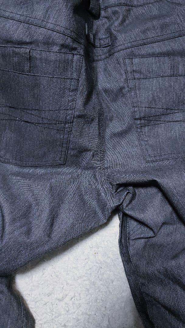 ✨美品✨【686 ロクハチ】スノーボードウェアパンツ ズボン デニム柄 メンズ