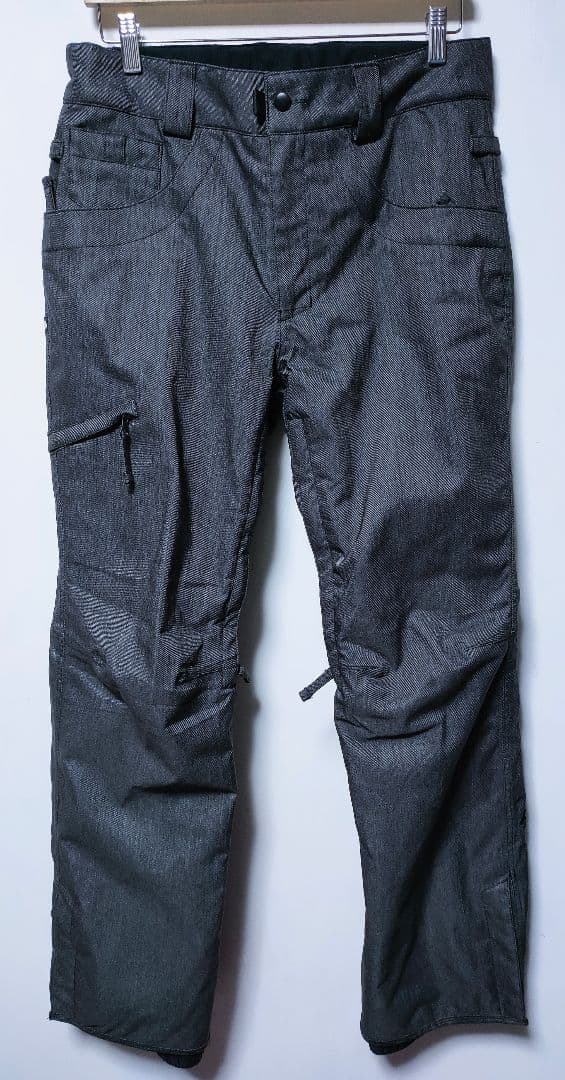 ✨美品✨【686 ロクハチ】スノーボードウェアパンツ ズボン デニム柄 メンズ