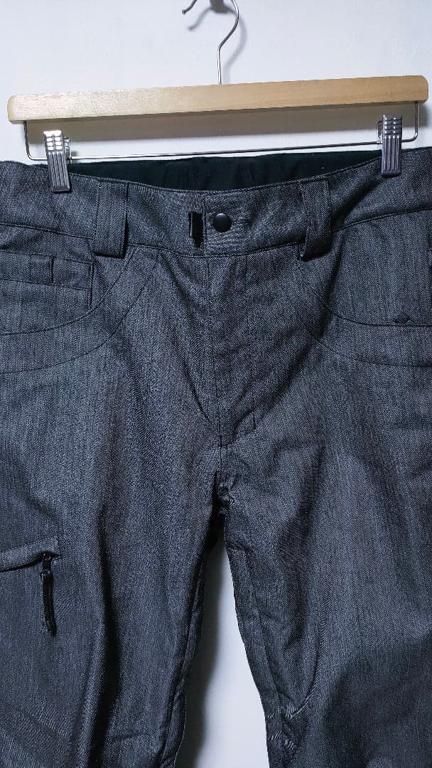 ✨美品✨【686 ロクハチ】スノーボードウェアパンツ ズボン デニム柄 メンズ