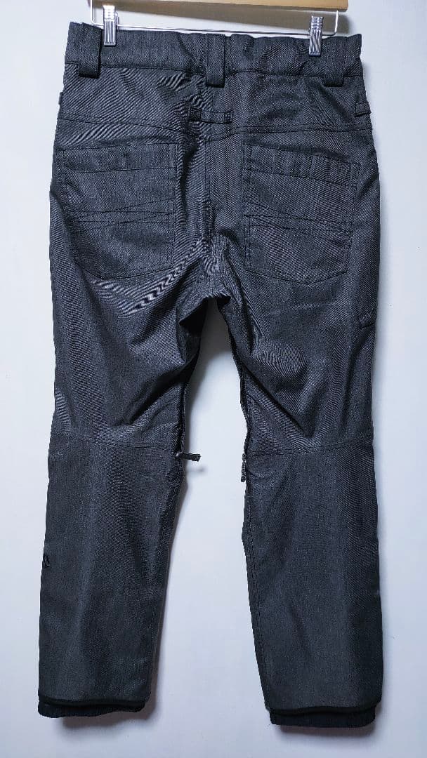 ✨美品✨【686 ロクハチ】スノーボードウェアパンツ ズボン デニム柄 メンズ