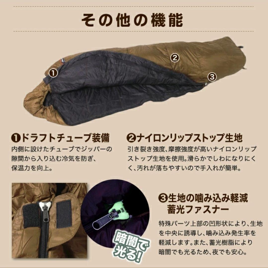NANGA x VISIONPEAKS IBUKI BAG 600 寝袋