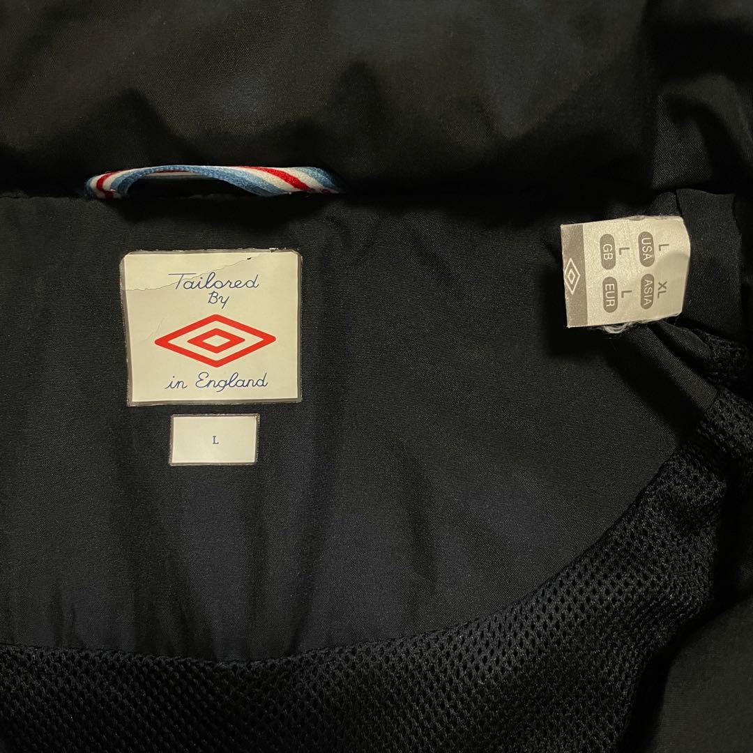 希少 フード付き UMBRO イングランド代表 ナイロン ウインドブレーカー