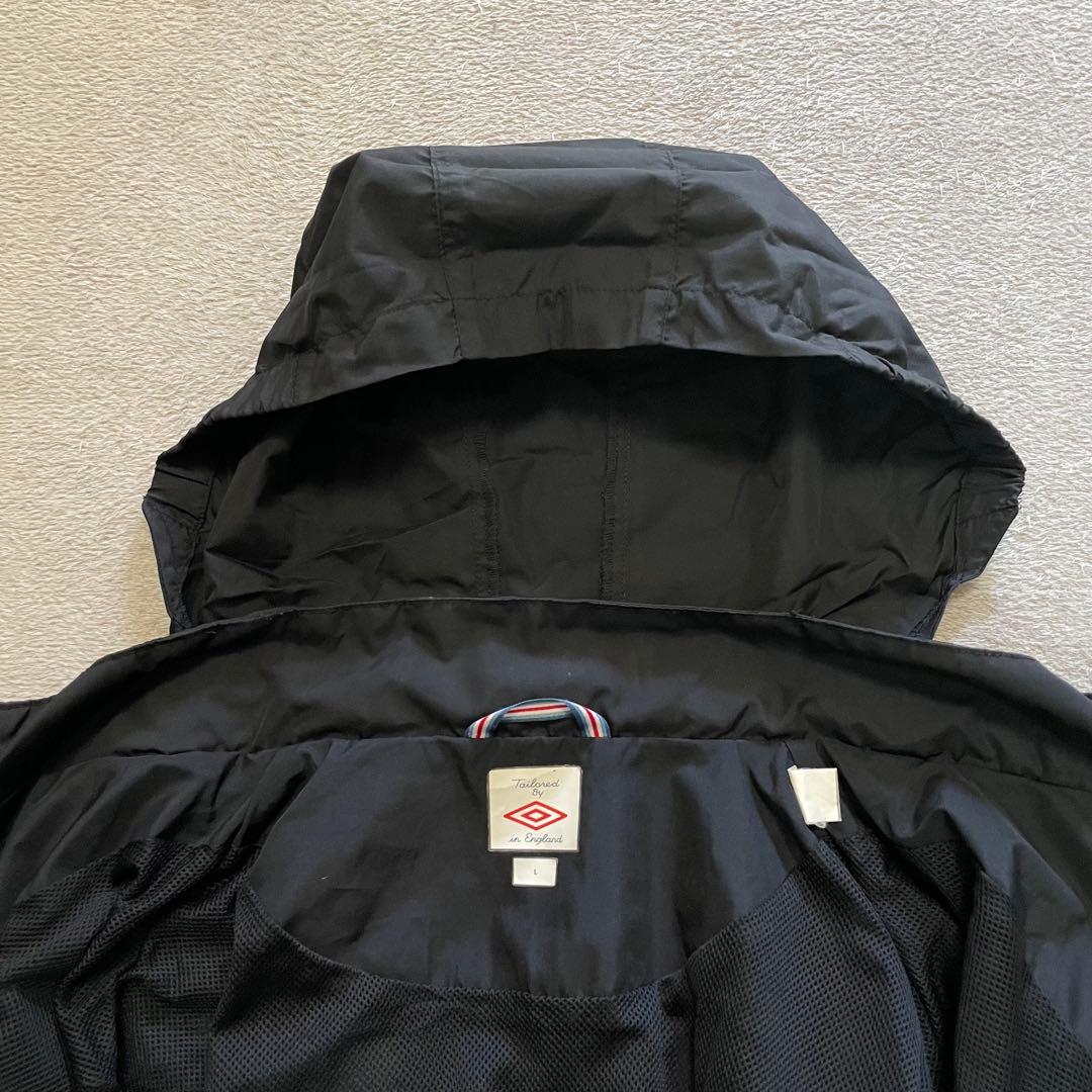 希少 フード付き UMBRO イングランド代表 ナイロン ウインドブレーカー