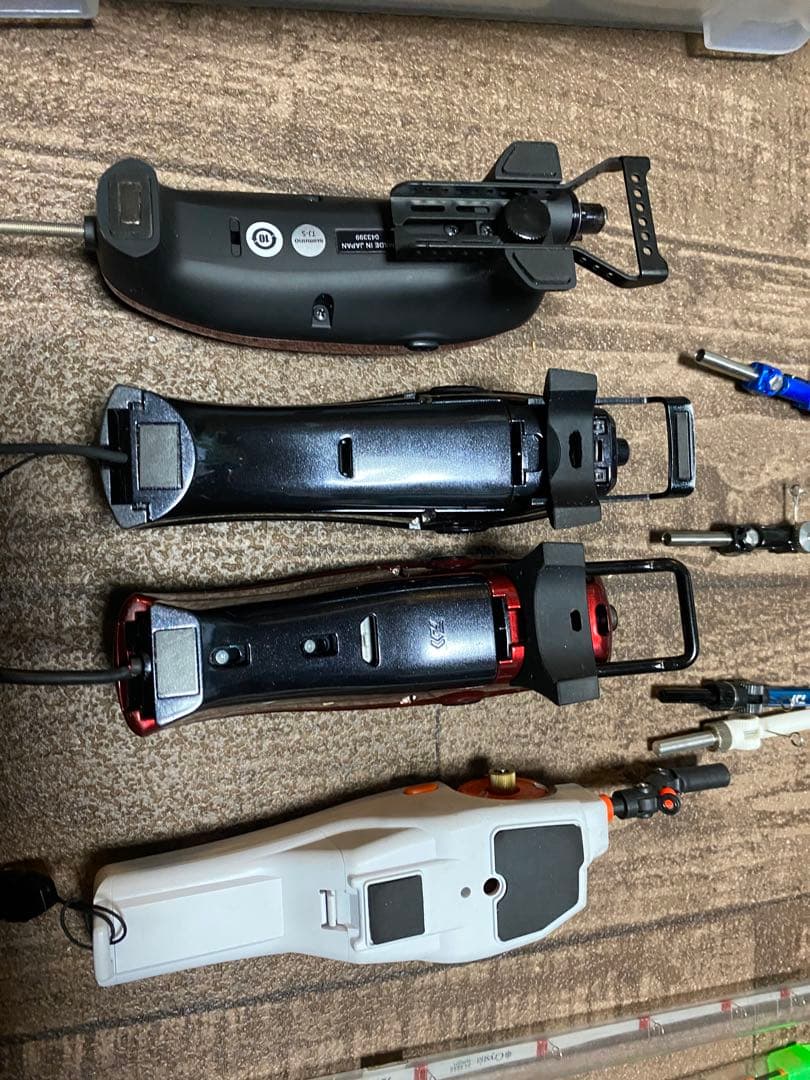 ワカサギ　電動リール　魚群探知機　まとめて