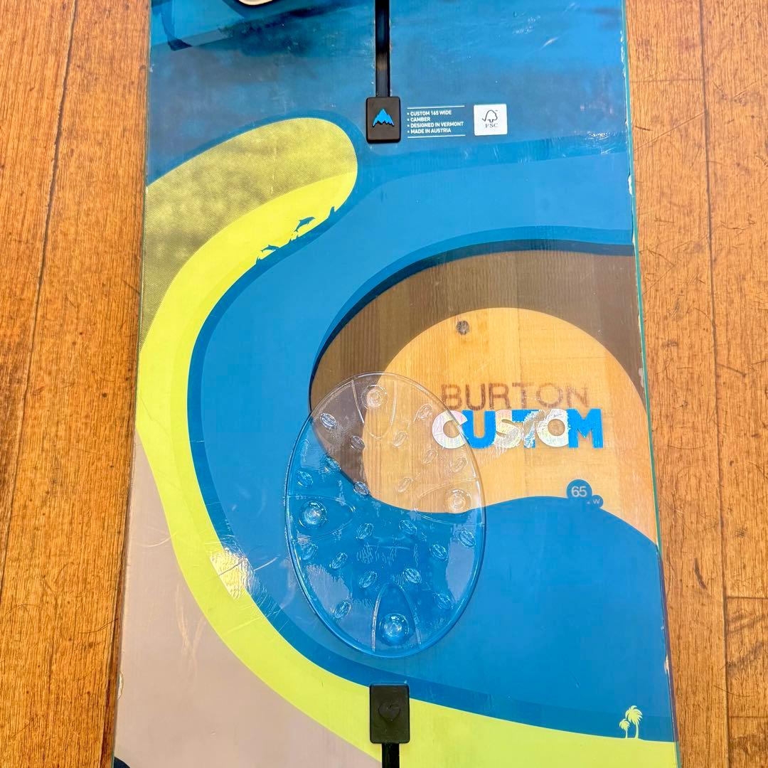 送込！BURTON custom 165 バートンスノーボードセット！UNION