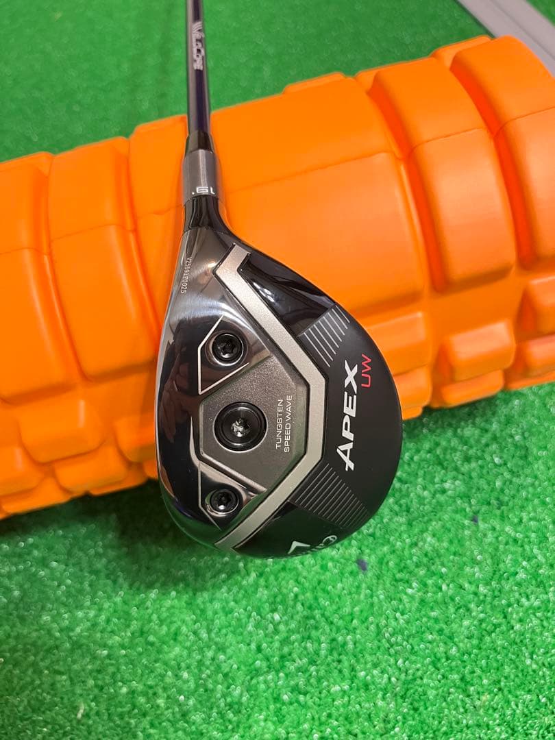 美品　APEX UW 2025 19° ベンタス TR ブルー 7X