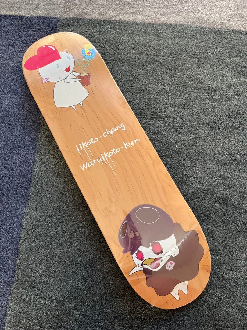 村上隆　スケボー　デッキ　TAKASHI MURAKAMI skateboard