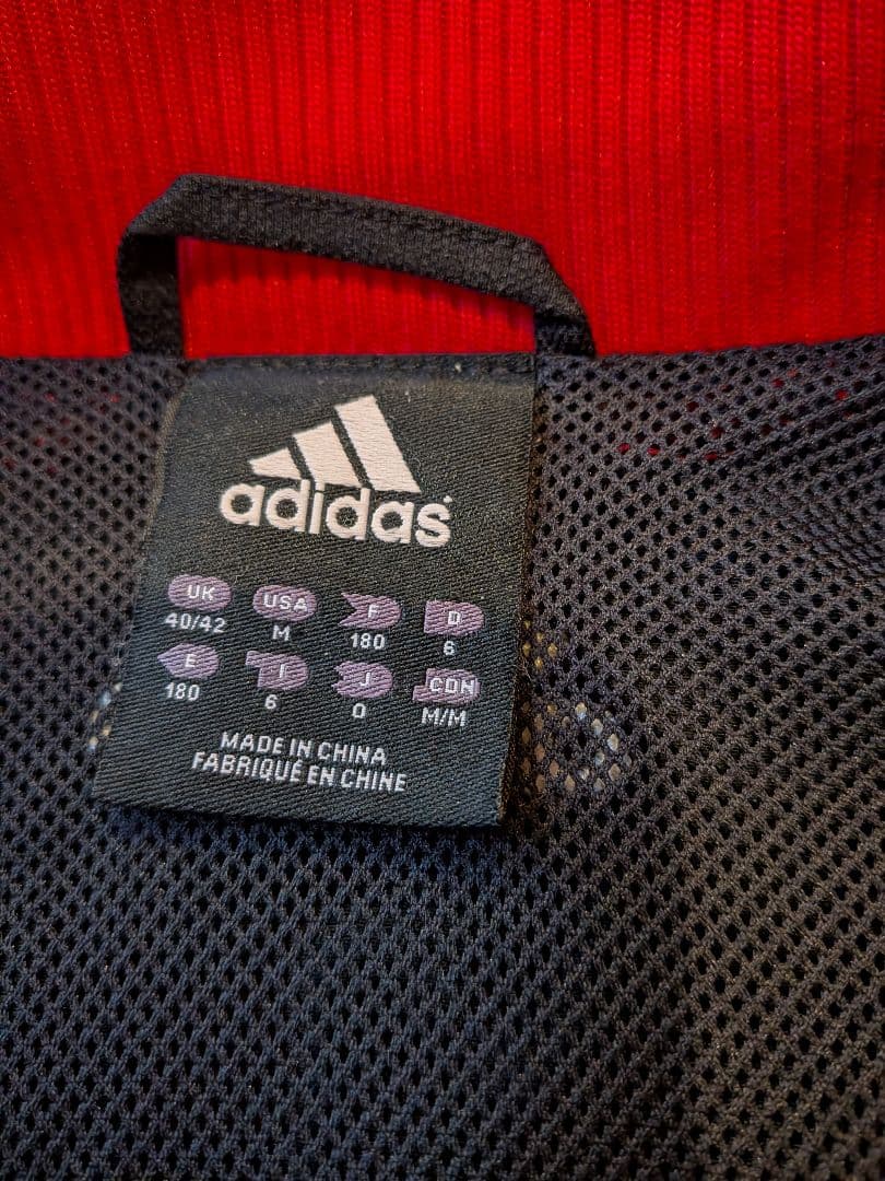 adidasACミランCL用プレゼンテーションスーツジャージセットアップ