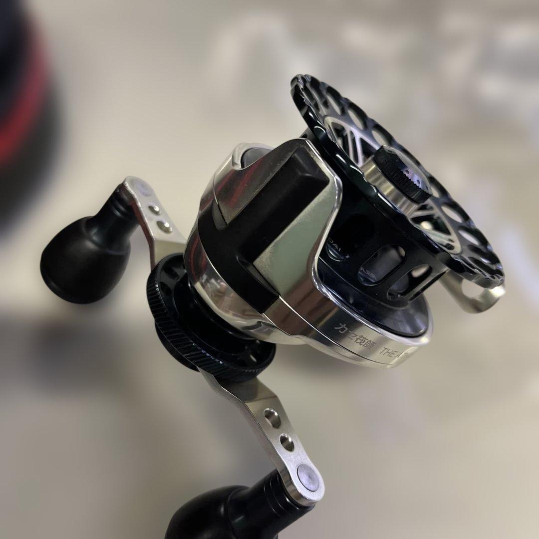 黒鯛工房　カセ筏師　THE ATHLETE 大チヌ　65D-GB リール