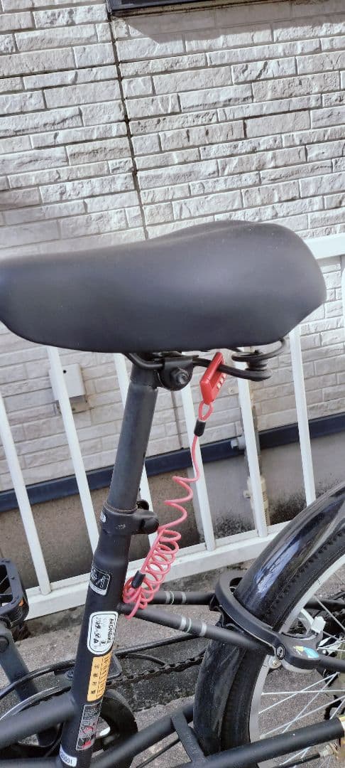 折りたたみ自転車 バスケット付き
