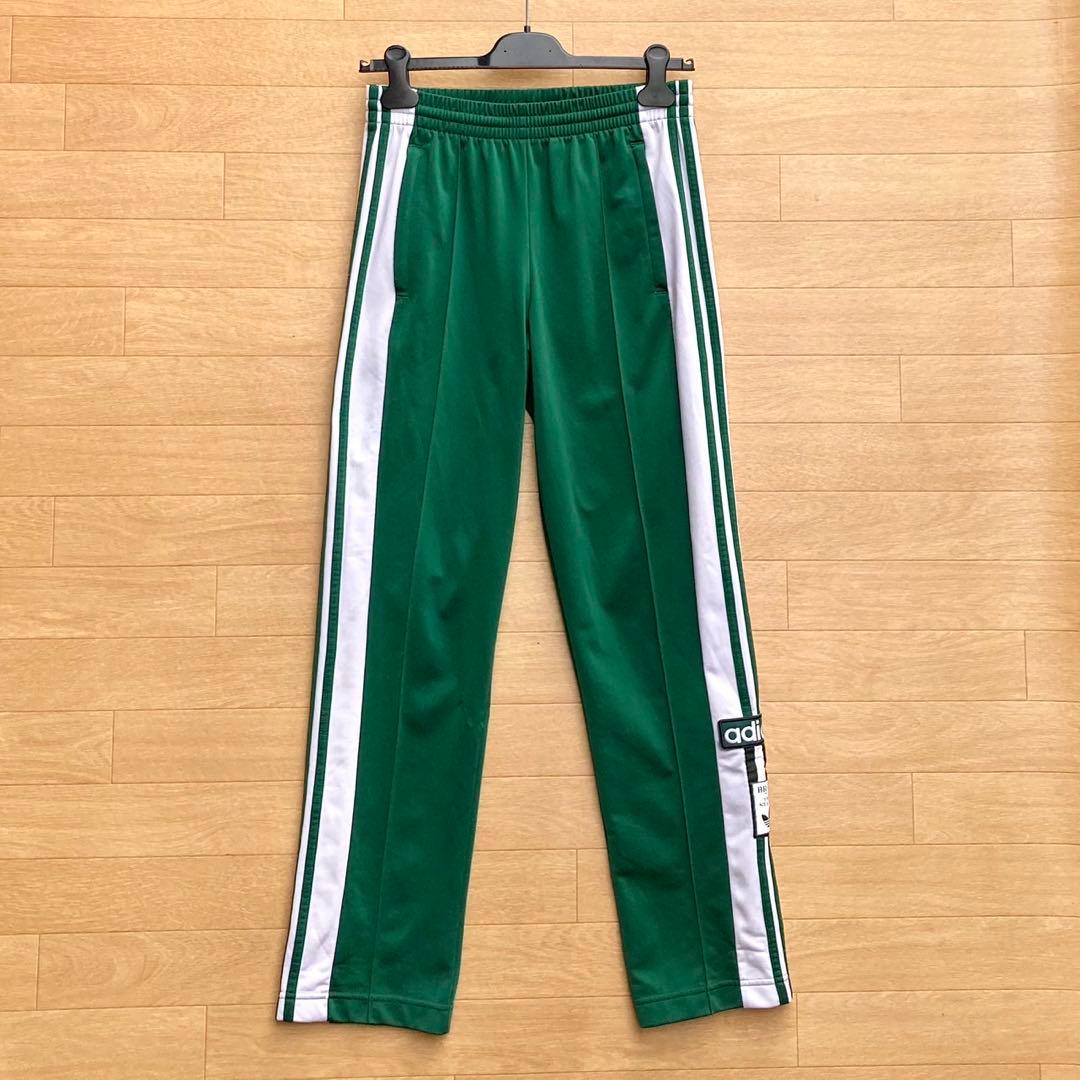 アディダスオリジナルス アディブレイク トラックパンツ XS 緑 ジャージパンツ