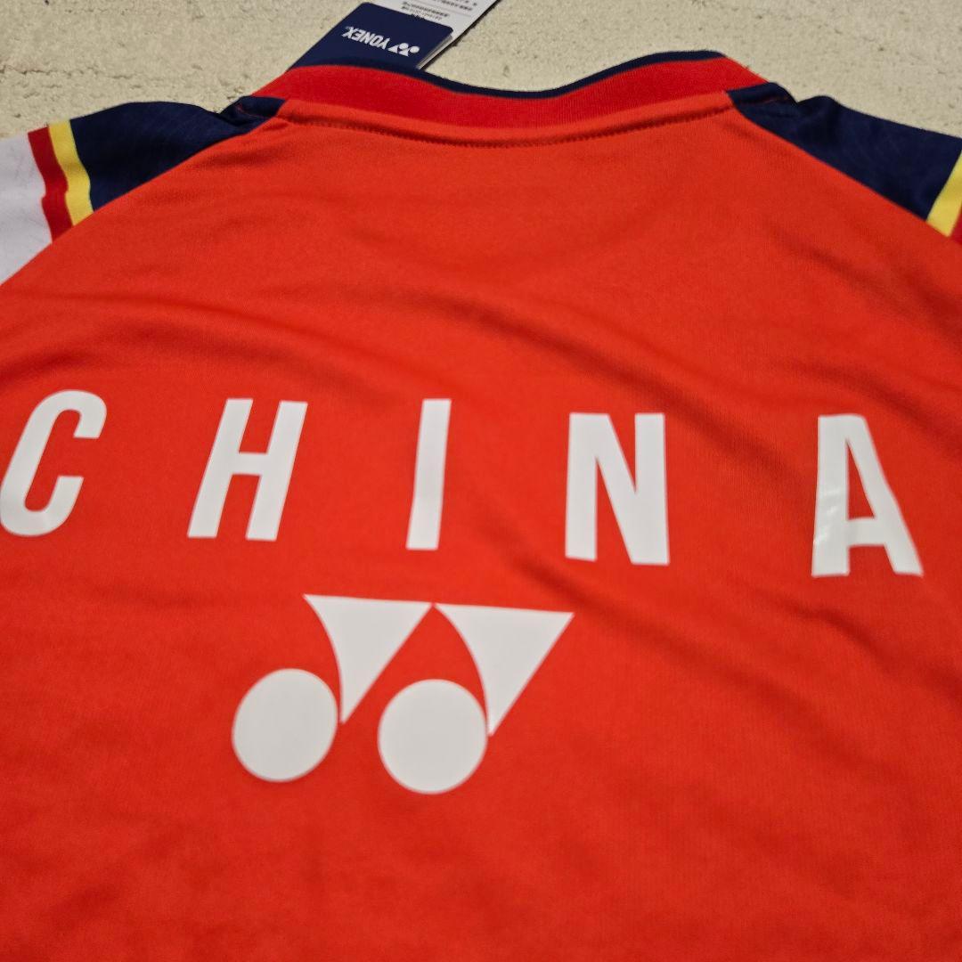 【XL】バドミントン 中国代表 ゲームシャツ YONEX
