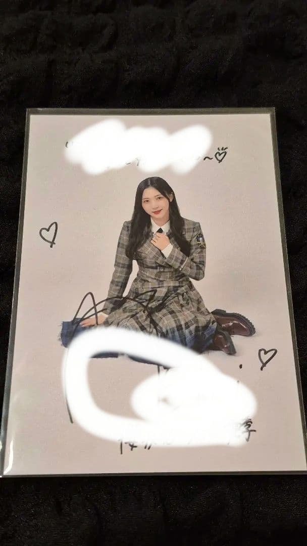 櫻坂46 谷口愛季 秘蔵生写真 直筆サイン入り