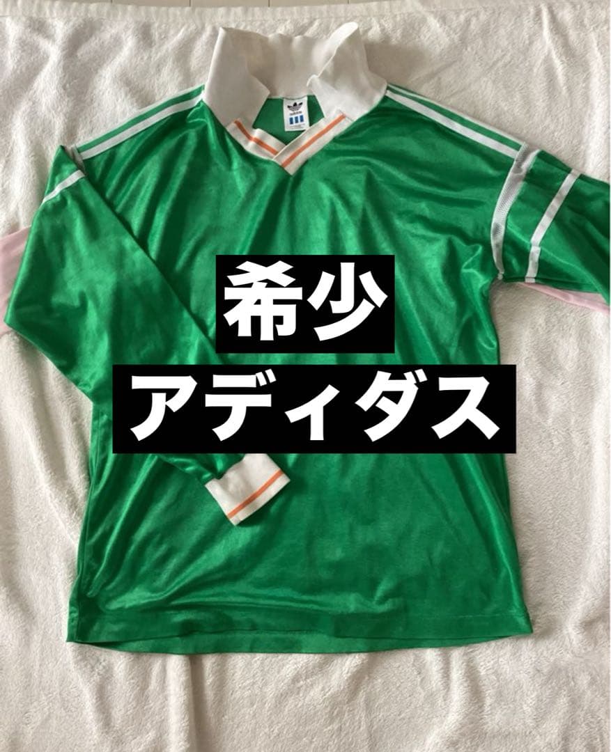 ★期間限定★ 希少レア　デサント　アディダス adidas サッカー　古着　長袖