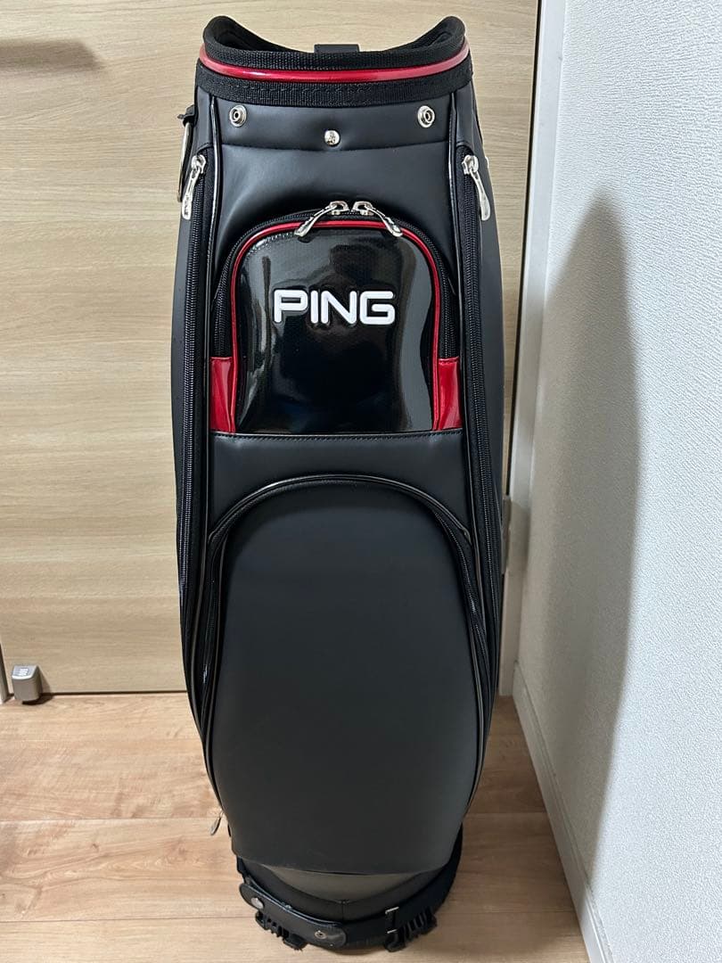‼️美品 レア物‼️PING 2023 CB-U2304キャディバッグ　【ブラック】