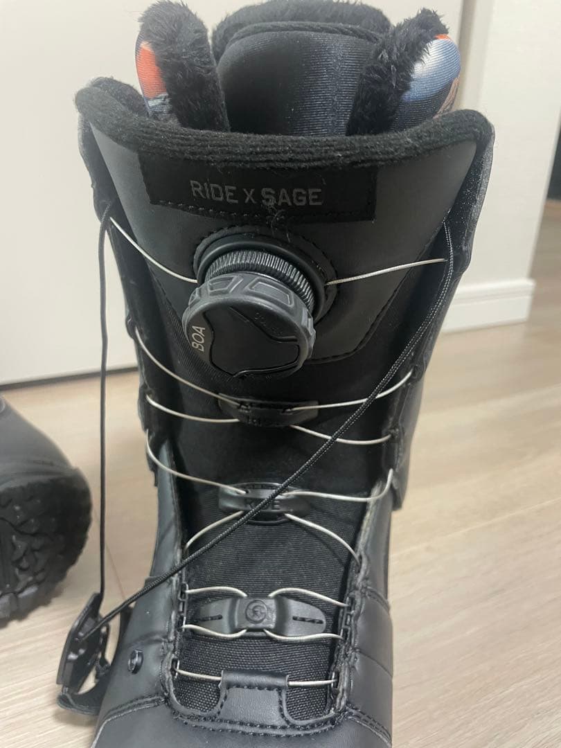 RIDE SAGE スノーボードブーツ 25cmブラック 美品