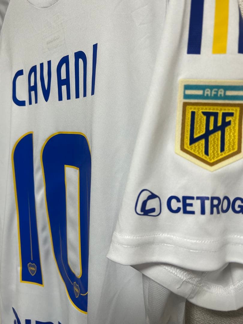 ボカジュニアーズ アウェイ半袖CAVANI 10番 2XL 新品未使用タグ付