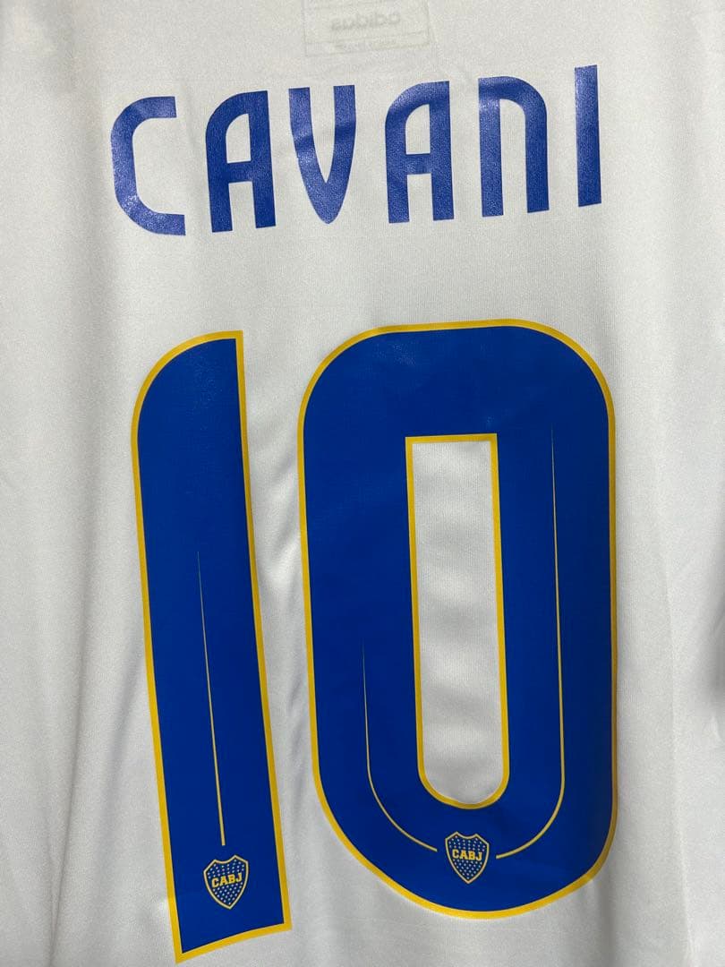 ボカジュニアーズ アウェイ半袖CAVANI 10番 2XL 新品未使用タグ付