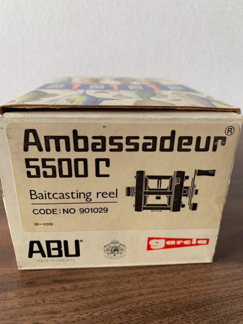 ABU Ambassadeur 5500 C ベイトリール83年製ブルー