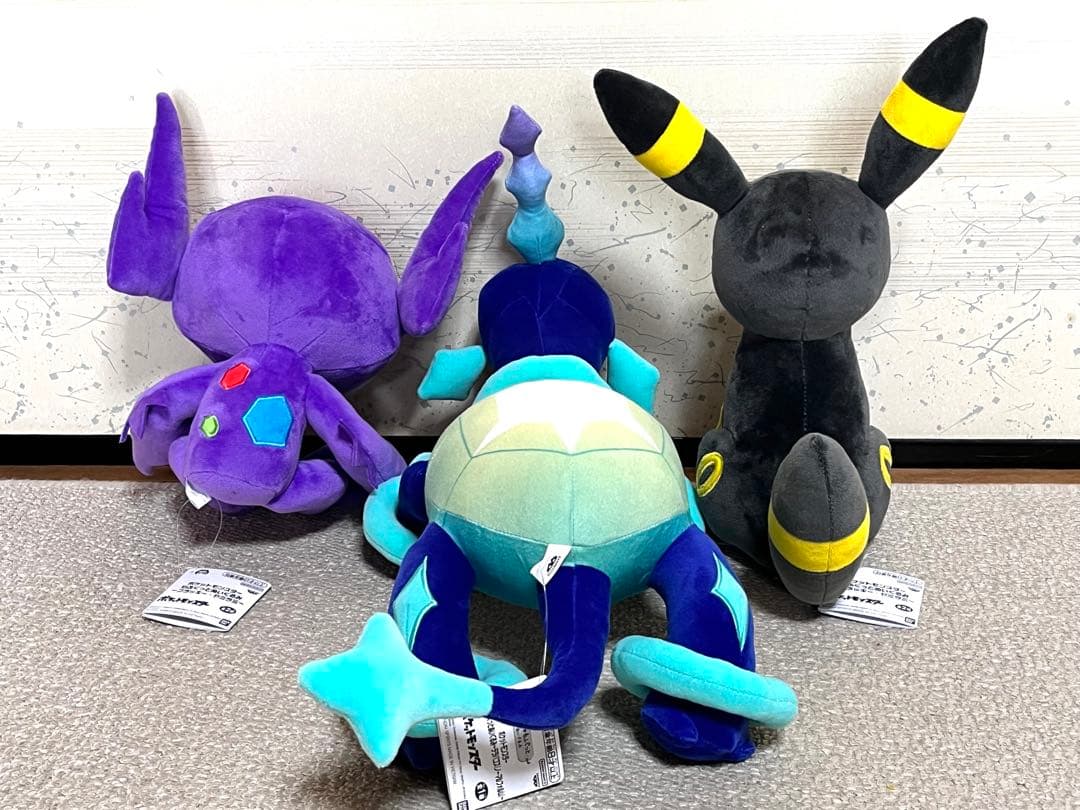 ポケモン ぬいぐるみ まとめ イーブイ コダック ワニノコ テラパゴス ルカリオ