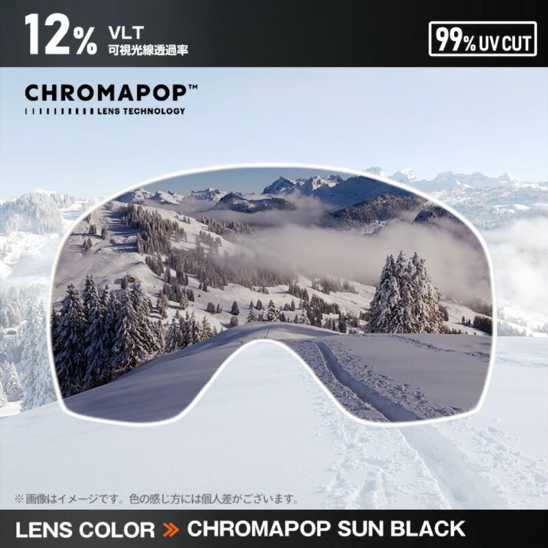 SMITH ゴーグル SQUAD CHROMAPOP SUN BLACK