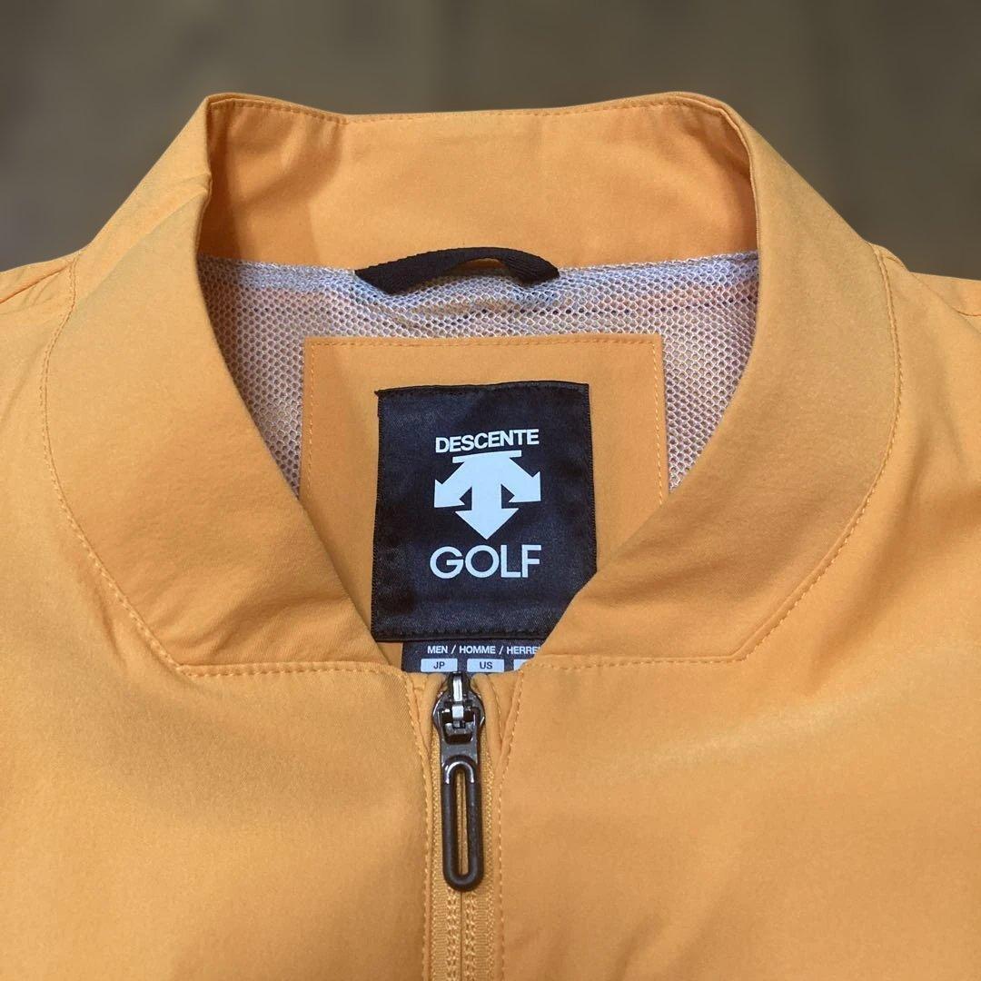 DESCENTE GOLF デサント　オレンジ　ジャケット XL