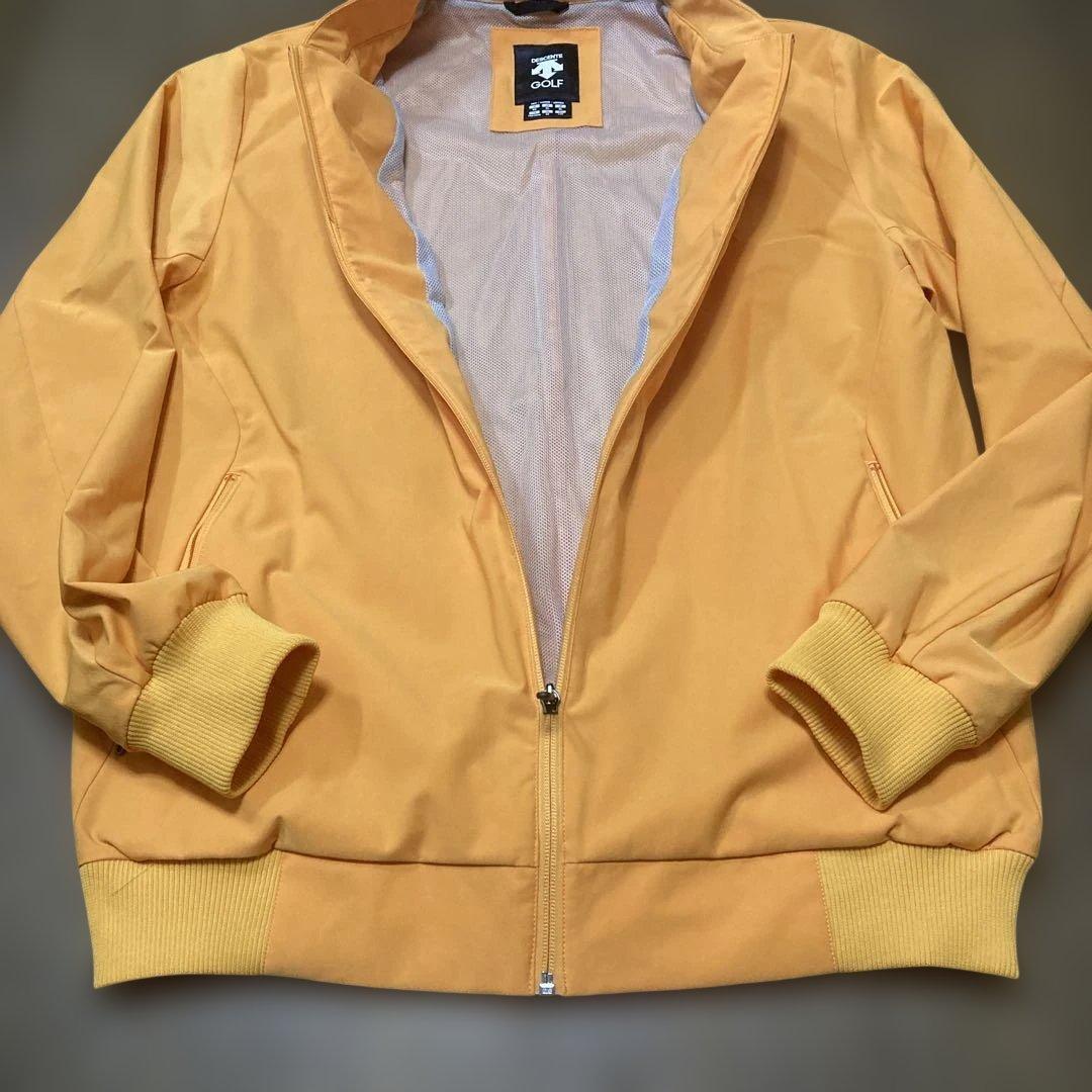 DESCENTE GOLF デサント　オレンジ　ジャケット XL