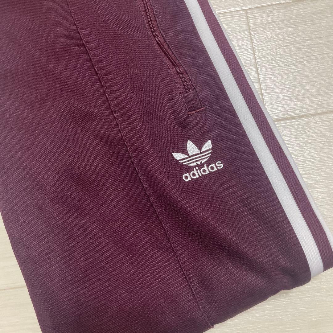 「値下げ」 adidas バーガンディ
