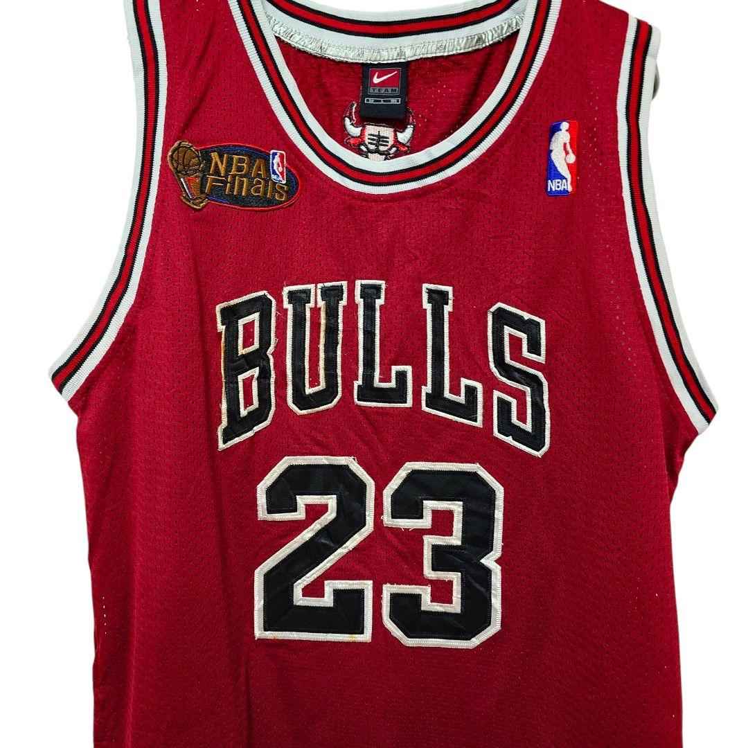 【NIKE】NBA シカゴブルズ JORDAN ゲームシャツ A-3315