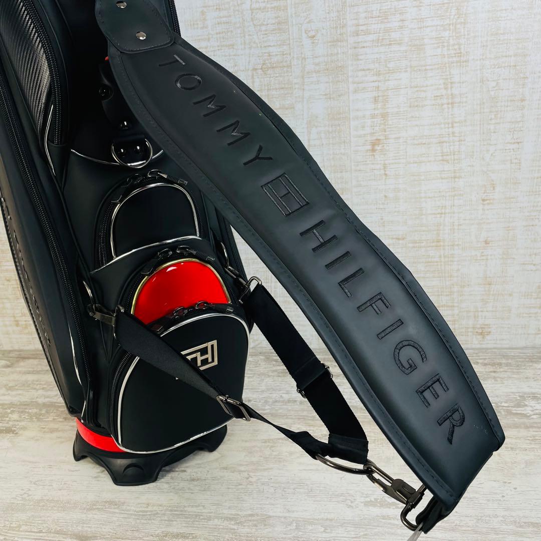   GOLF マット仕上げ　カーボン調　キャディバッグ