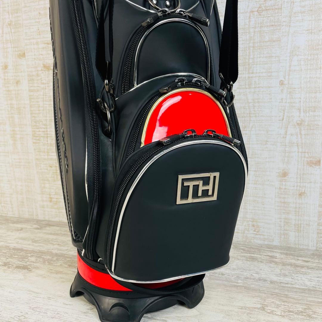   GOLF マット仕上げ　カーボン調　キャディバッグ