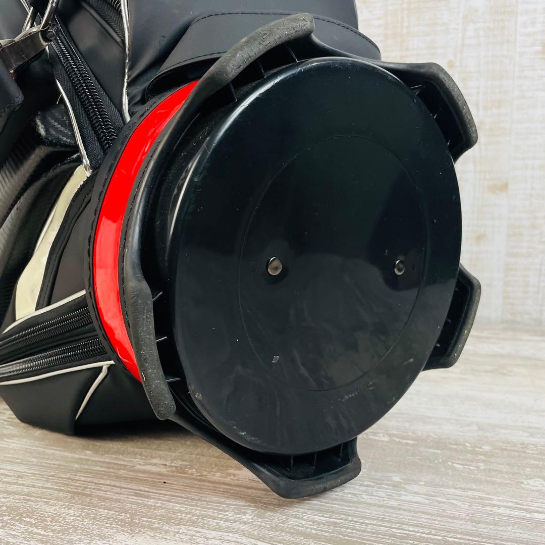  GOLF マット仕上げ　カーボン調　キャディバッグ
