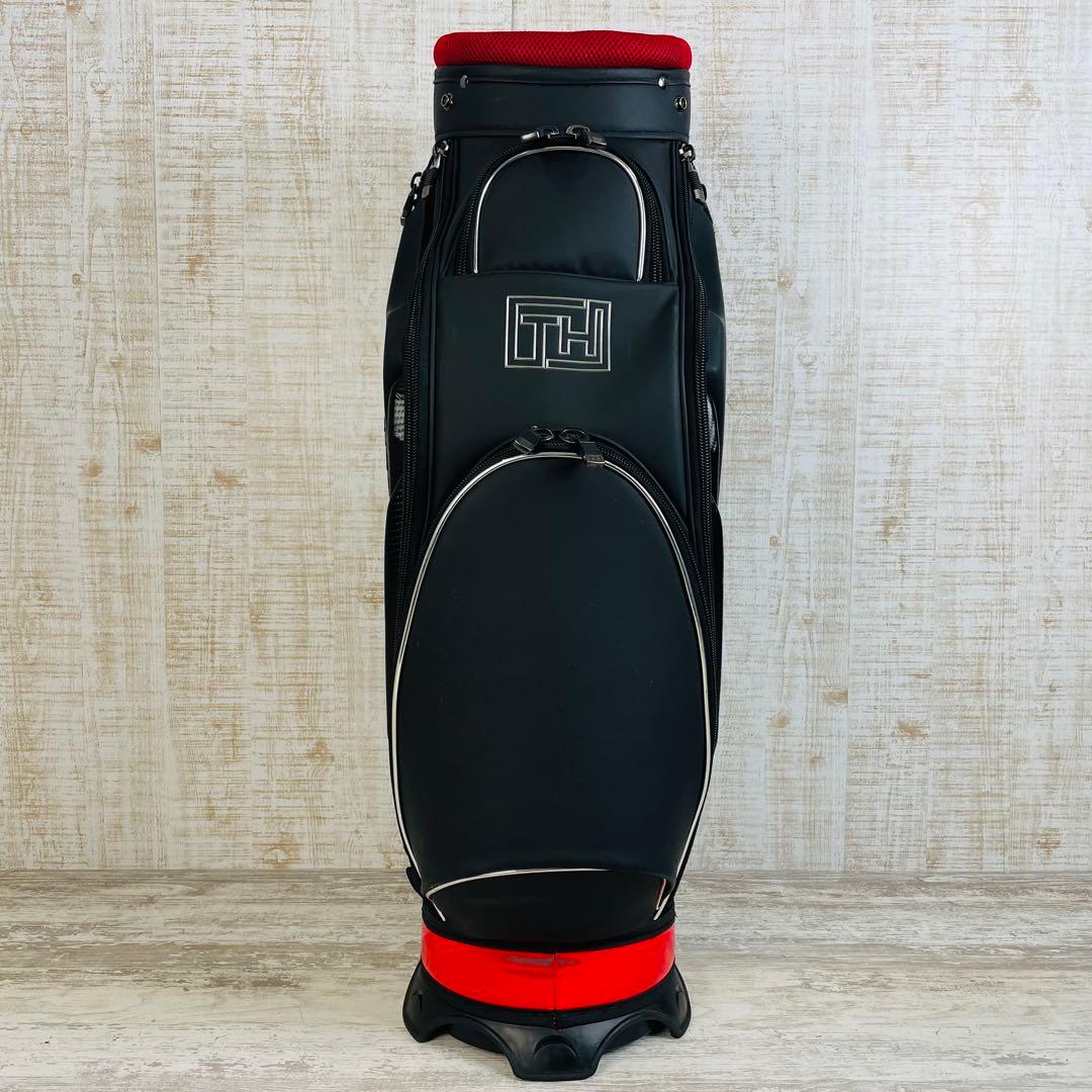   GOLF マット仕上げ　カーボン調　キャディバッグ