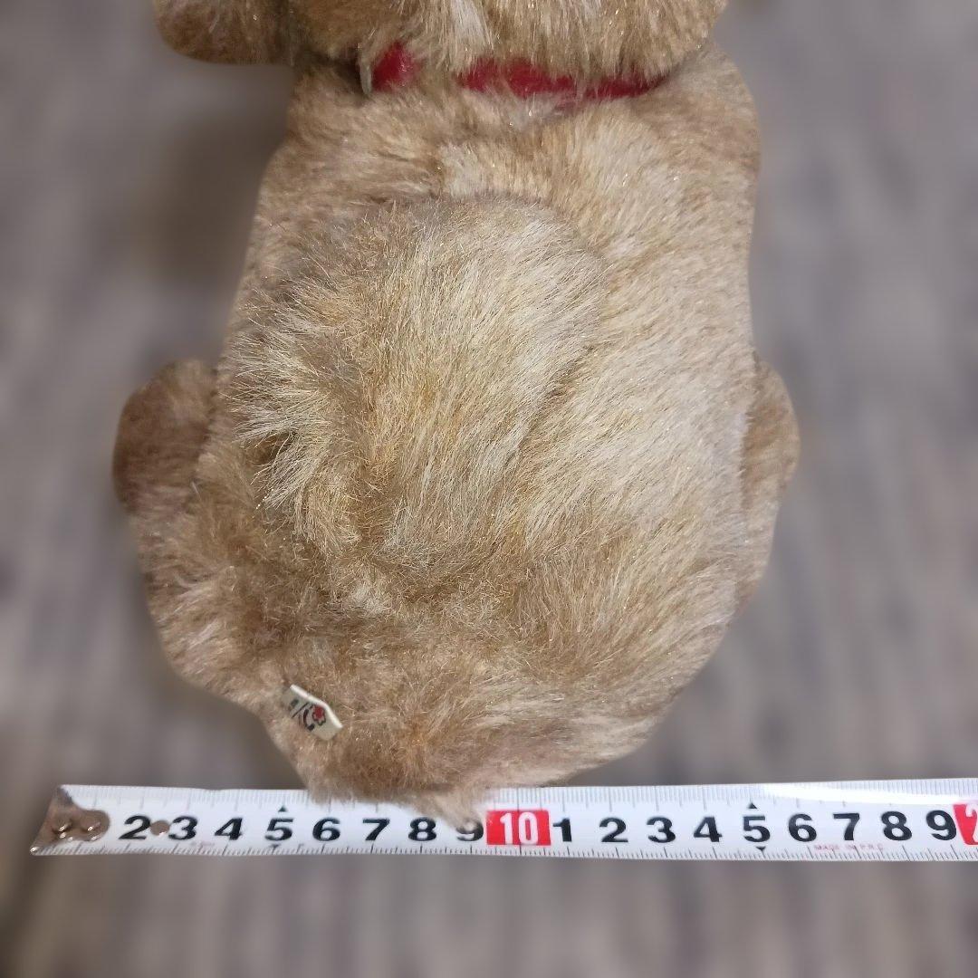 レトロ　ファースト社　仔犬の花ちゃん　ぬいぐるみ　犬　イヌ