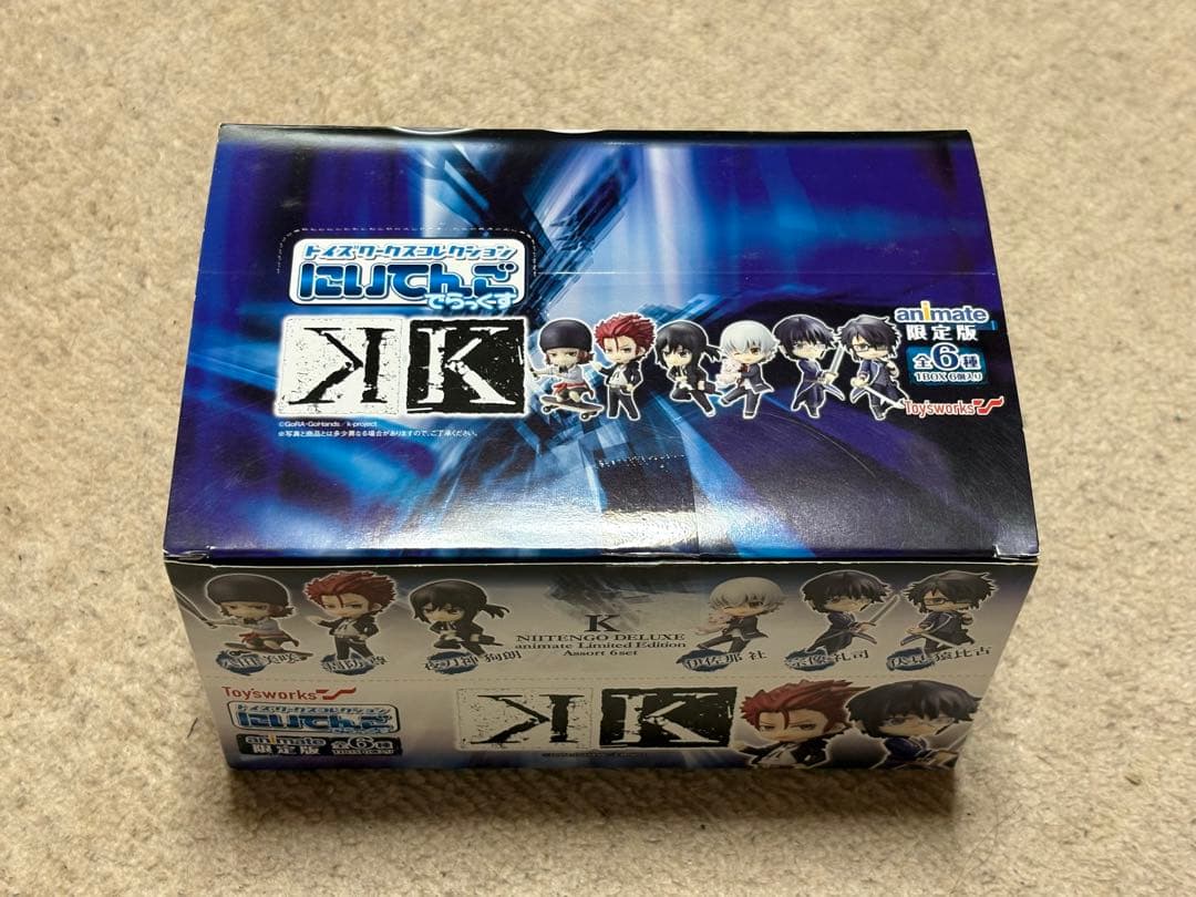 トイズワークスコレクションにいてんごでらっくす 『K』 アニメイト限定版1BOX