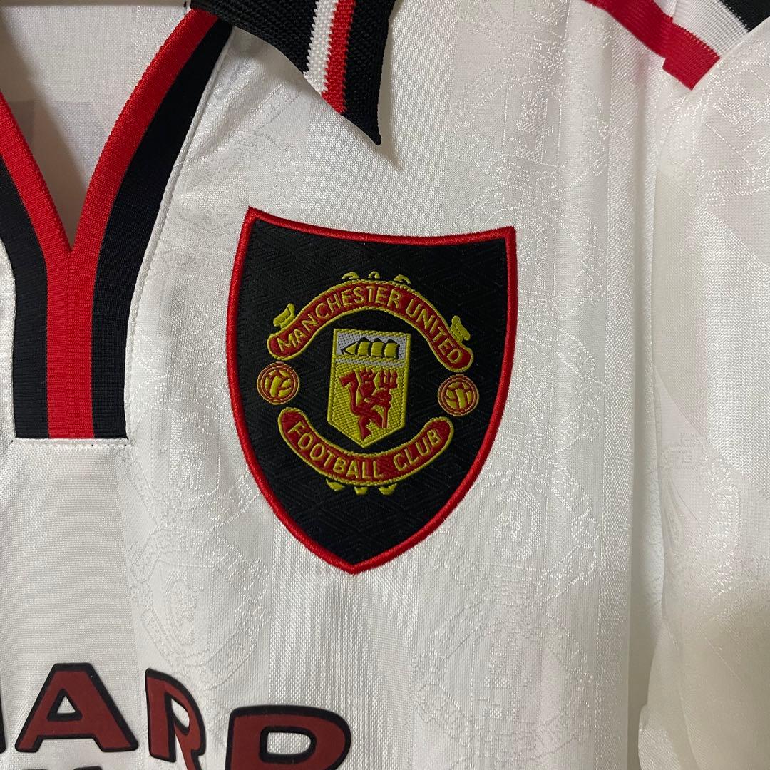 マンチェスターユナイテッド1997/99awayベッカムサッカーユニフォーム