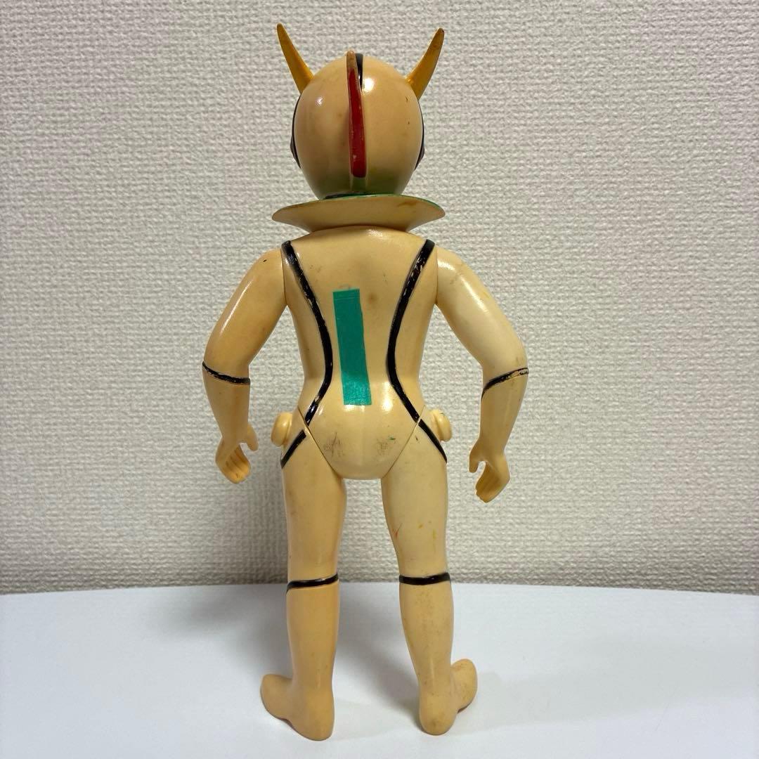 ブルマァク 新造人間キャシャーン 当時物 ソフビ 約29cm [記名あり]