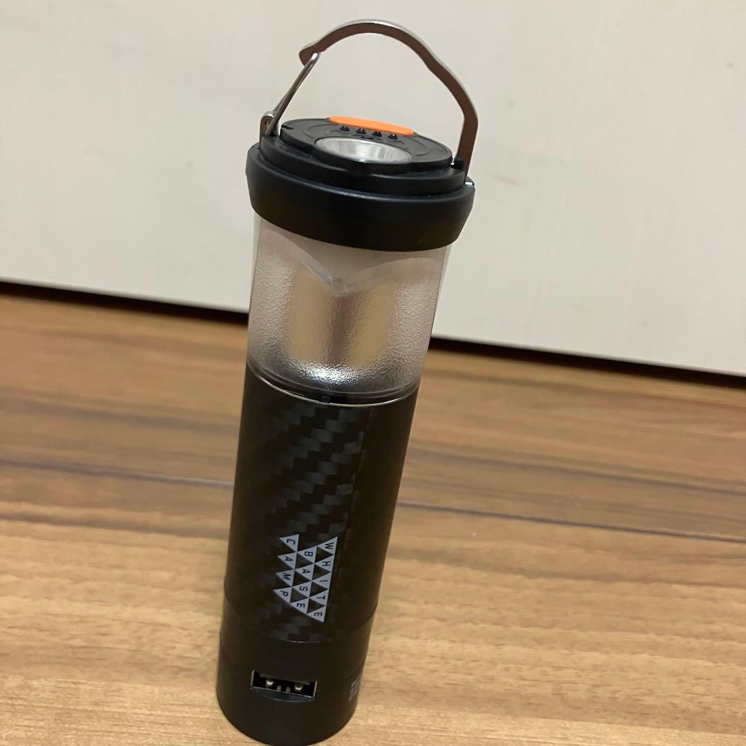2本セットZAKU HYAKUSHIKI 小型 LED ランタン　ホワイトベース