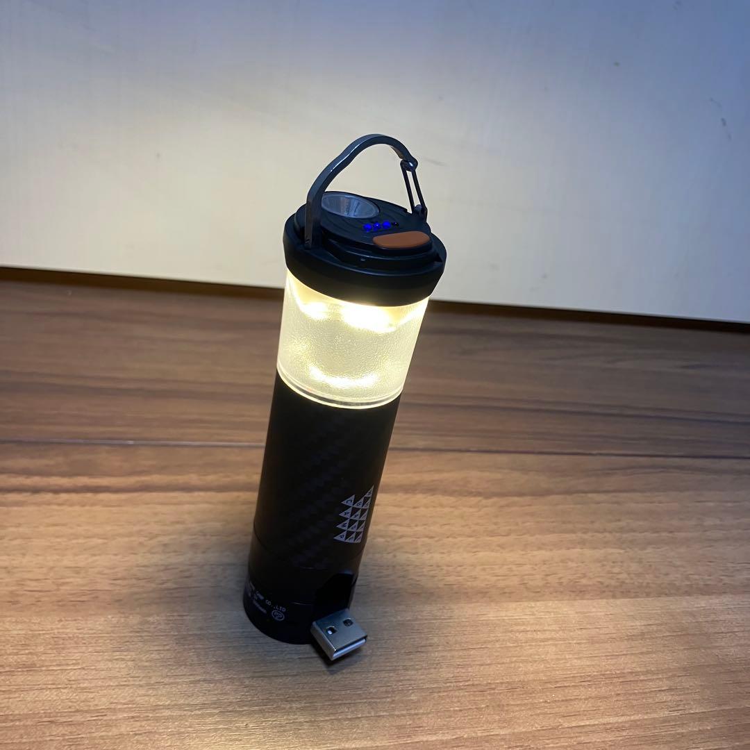2本セットZAKU HYAKUSHIKI 小型 LED ランタン　ホワイトベース
