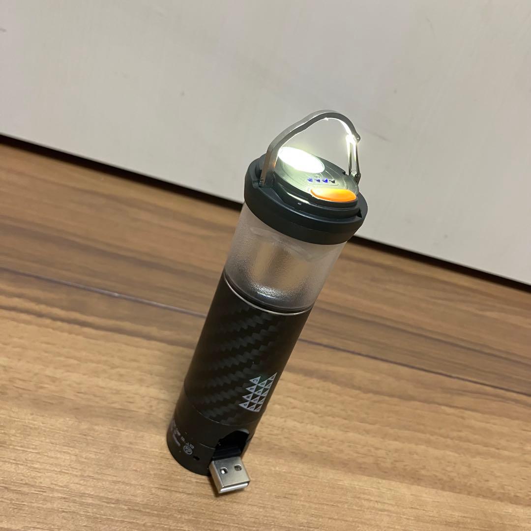 2本セットZAKU HYAKUSHIKI 小型 LED ランタン　ホワイトベース