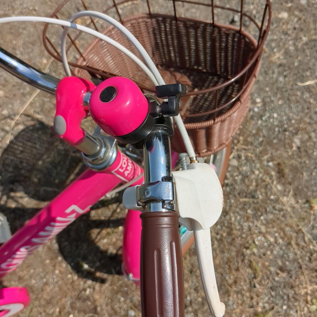16インチ　LOUIS AMUZ 子供用自転車 ピンク