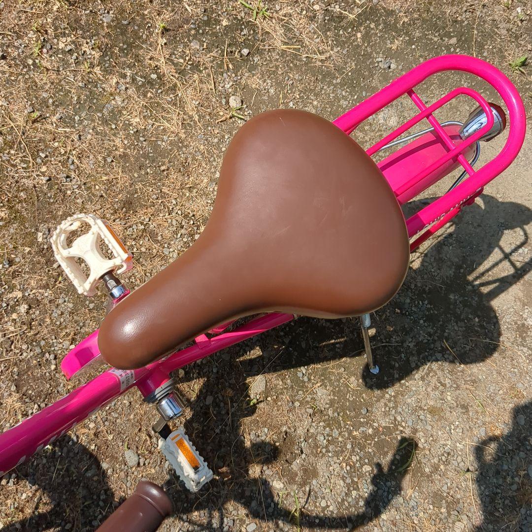 16インチ　LOUIS AMUZ 子供用自転車 ピンク