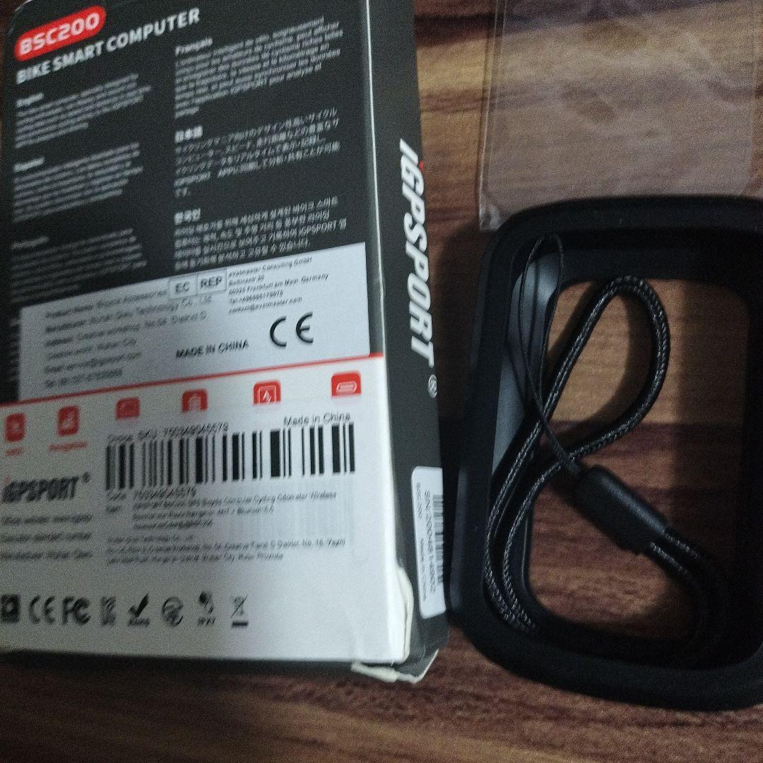 箱崩れあり【iGPSPORT】BSC200　サイクルコンピューター