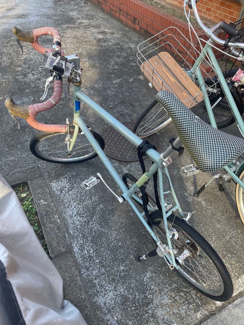 自転車本体 BRUNO minivero 20 2016 roaddrop blue