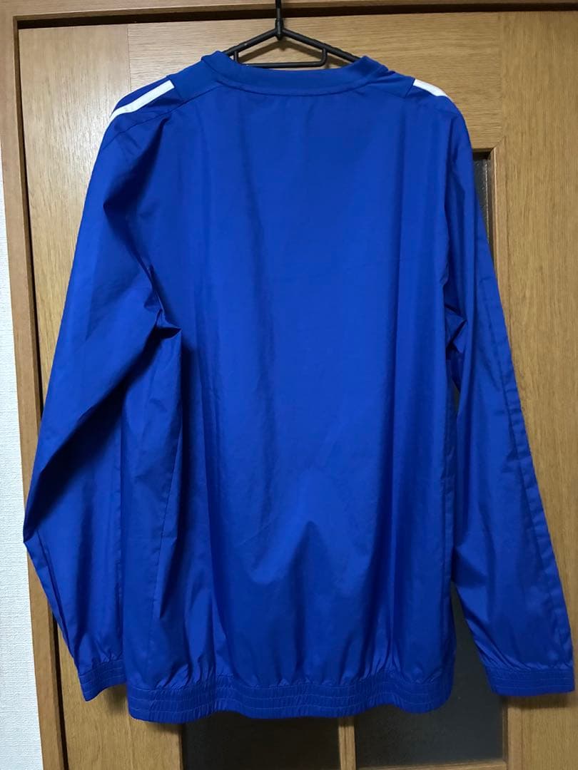 アディダス　JFA ピステ 長袖 セット青