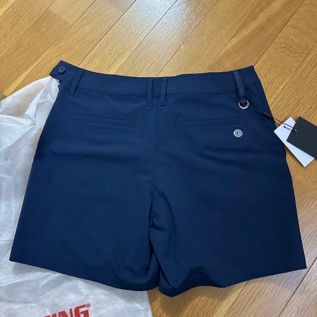 ブリーフィング　タグ付き　ラップショートパンツ　L