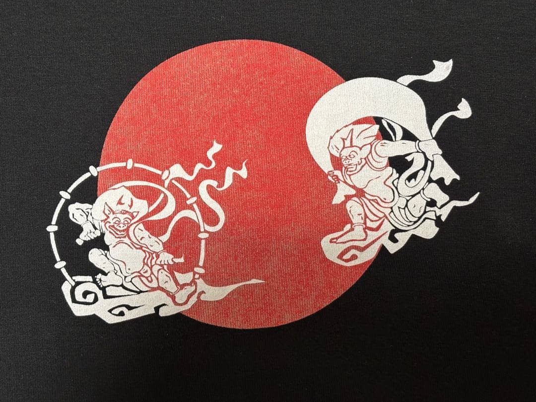 A7 JAPAN BAR GRIP Tシャツ -風神雷神- MEN'S Mサイズ
