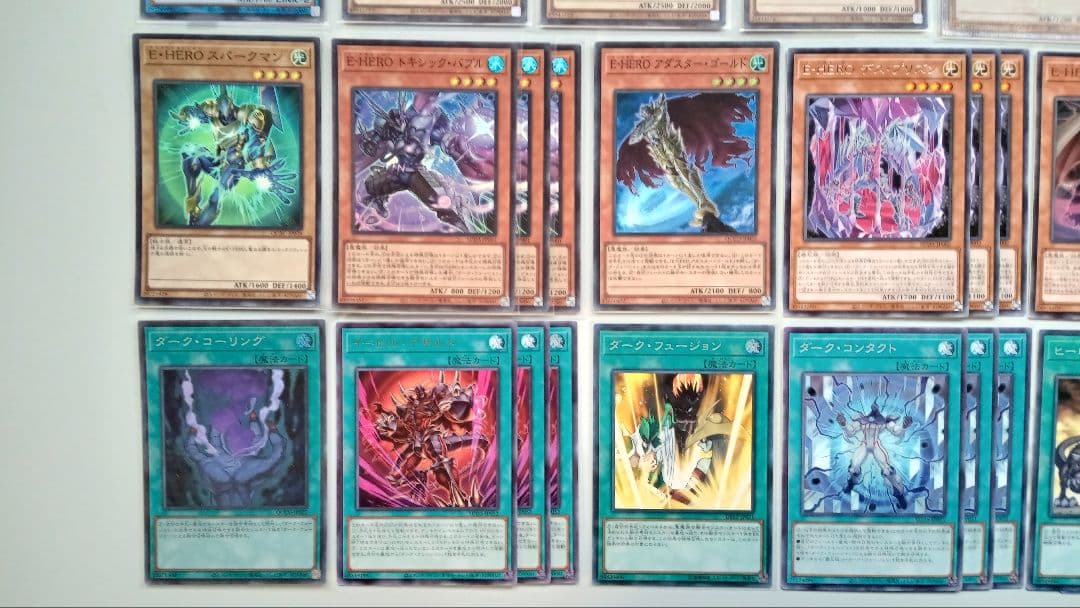 遊戯王 E-HERO デッキパーツ 45枚