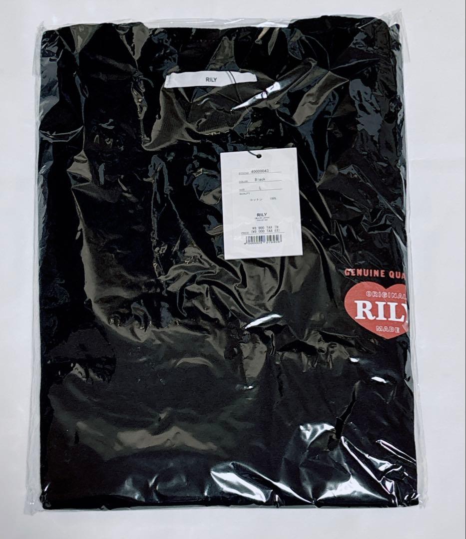 RILY ハートロゴ ロングスリーブTシャツ