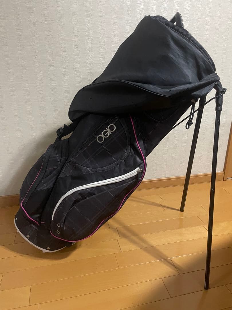 オジオ OGIO スタンド式 キャディバッグ グレー ブラック ピンク 男女兼用
